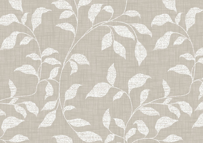 Delicate Foliage, Light Brown - Twist&Fit Roller Blind - Image 6